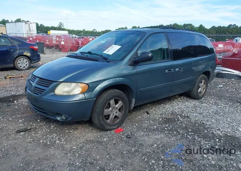 2007 Dodge Grand Caravan Sxt z USA, uszkodzony, nr VIN 2D8GP44LX7R125336